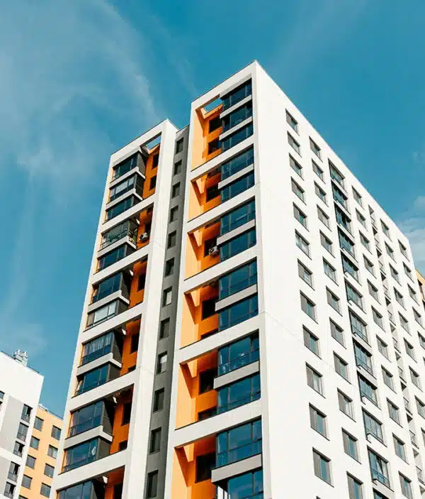 residential modern apartment building